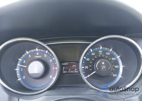 2013 Hyundai Sonata Gls из США, поврежденный, VIN 5NPEB4ACXDH793591